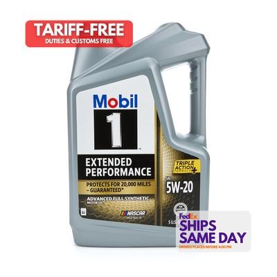 Mobil 1 MOB120765-1, One 5W20 Ep Oil 5 Qt Bottle High Performance & Racing Parts