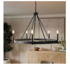Progress Lighting Aleswith 32 5-Light Matte B...