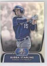 2012 Bowman Platinum Prospects Bubba Starling #BPP100 0q5