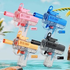 Water Blaster Gun Large Tank Long Blast Range For kid Adult birthday present