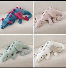 Plush Dragon Stuffed Animal, Medium Multicolor Washable Toy