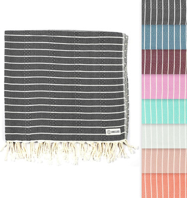 Turkish Beach Towel - Sand Proof - 100% Certified Organic Turkish Towel - Quick 