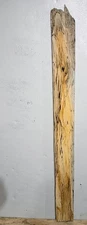 H52 Spalted Beech Live Edge Raw Wood Slab Figured DIY Project Board