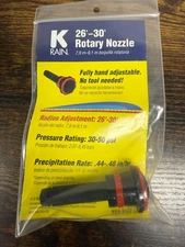 K-Rain 26 ft. - 30 ft. Adjustable Rotary Nozzle 65003 NEW