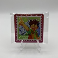Pokémon Brock & Onix Stamp Magnet Cute Fridge Magnet Japanese Style Collectible