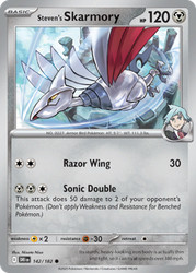 Steven's Skarmory 142/182 Destined Rivals