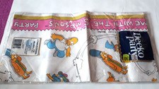 simpsons 1991 VINTAGE Deeko paper table covers 3x PER PACK NEW SEALED UK PARTY