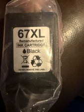 Printer Cartridge 67xl BLACK, HP COMPATIBLE