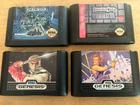 4 Game Sega Genesis TMNT Hyperstone Heist, Revenge Of Shinobi, Strider, +1