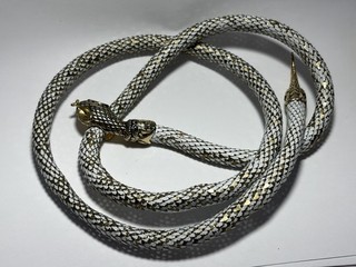 Mesh Serpent Snake Belt Salvaged