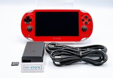 Sony PS Vita PCH-1000 PCH 1000 Console Cosmic Red w/32GB memory - Excellent