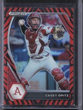 2021 Panini Prizm Draft Picks #PDP200 Casey Opitz Tiger Stripes Prizm #/99