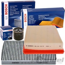 BOSCH INSPEKTIONSPAKET POLLE+LUFT+ÖLFILTER passend für FORD FIESTA VI 1.25-1.6