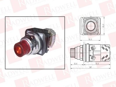 RADWELL VERIFIED SUBSTITUTE 10250T476C43-51-SUB / 10250T476C4351SUB (BRAND NEW)