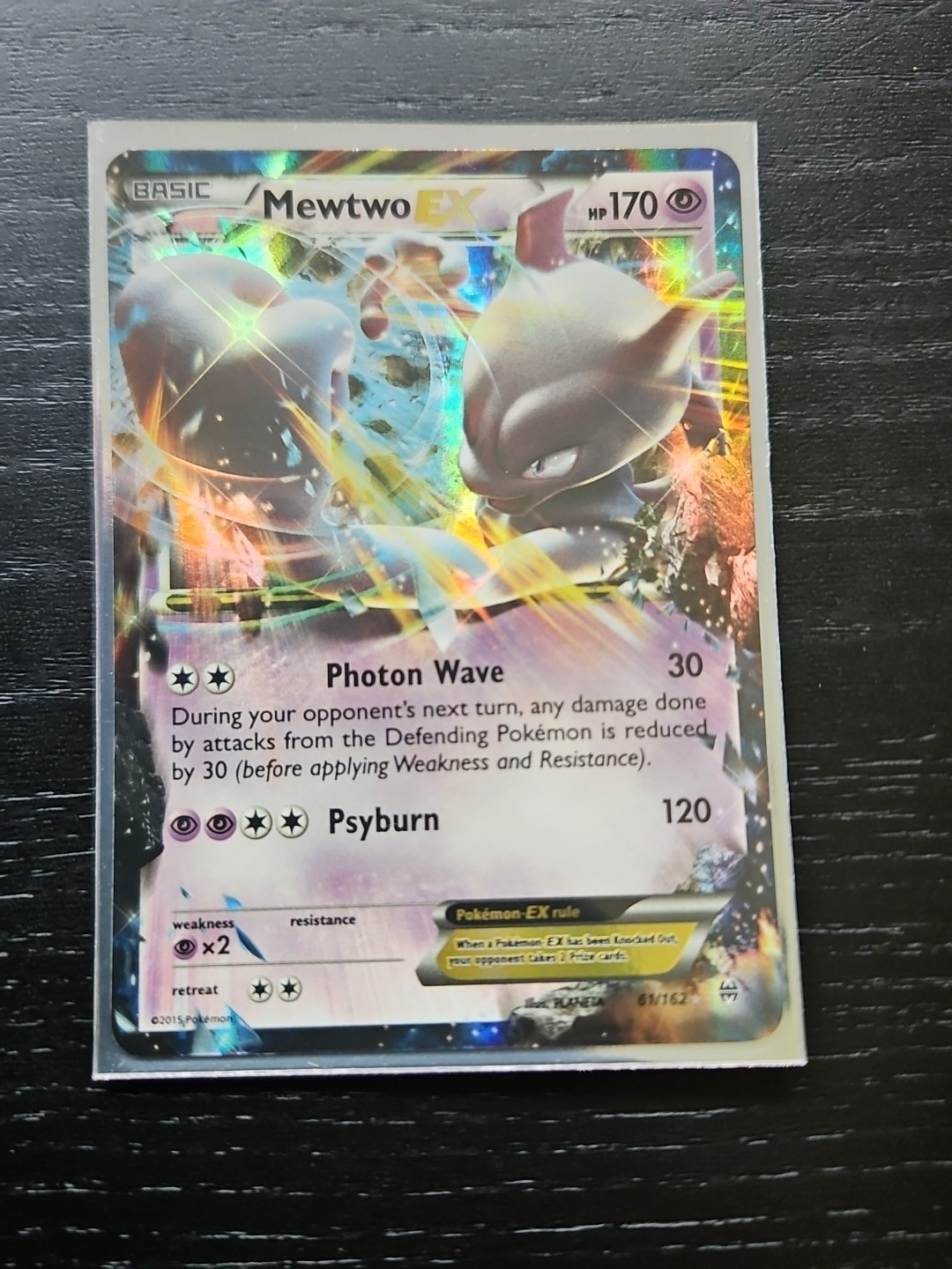 Mewtwo EX 61/162 XY - BREAKthrough - Pokemon Card - NM