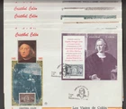 Columbus Voyages 1992 FDC set Filagrano Spain (8 scans)