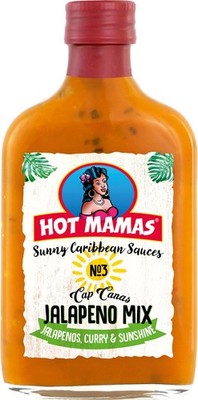 Hot Mamas Cap Cana s Jalapeno Mix Sauce 195 ml Glasfl. Tomaten (35,85 EUR/l)