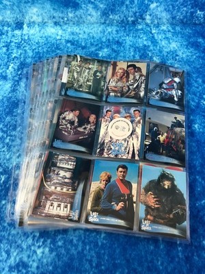Lost in Space: The Classic Series complete trading card base & Movie Preview set