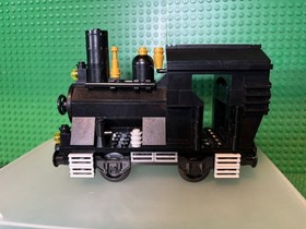 Lego My Own Train Small Black Engine Locomotive Read Description
