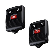 2PCS Keyless Entry Remote Key Fob, Key Fob Replacement, 3 Button Remote Control