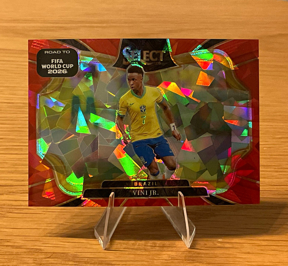Panini 2025-26 Select Road to FIFA WC Vini Jr # Field Level Red Prizm ...