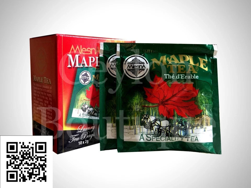 Mlesna Maple Ceylon Tea, 10 Tea Bags 20g, 06 Packs | eBay