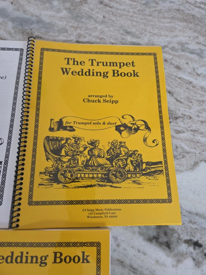The Trumpet Wedding Book - 3 parts - Chuck Seipp sheet music organ trumpet - Image 3 of 4