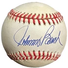 Johnny Bench Autographed Official National League Baseball HOF JSA Reds