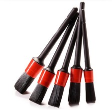 Car Detailing Brush Set, Scratch-Soft Bristle Brushes for Interior and Exterior