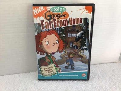 As Told By Ginger Far From Home Nick DVD One Hour Feature + 2 Bonus Episodes