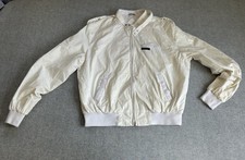 Vintage Members Only by Europe Craft Jacket Off White Bomber Windbreaker Size 44