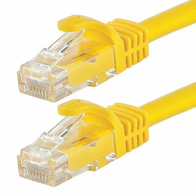 Monoprice Patch Cord,Cat 6,Flexboot,Yellow,7.0 ft. 9838 Monoprice 9838