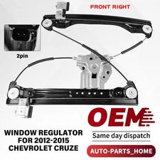 Front Passenger Window Regulator with Motor for 2012-2015 Chevy Cruze