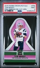 2015 CROWN ROYALE PINK RIBBONS DIE-CUT-GRN. #PR8 TOM BRADY PSA 9