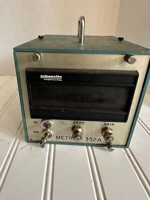 #ad #ad SCHARVITZ METROC 352A METRIC PRESSURE Untested $33.00