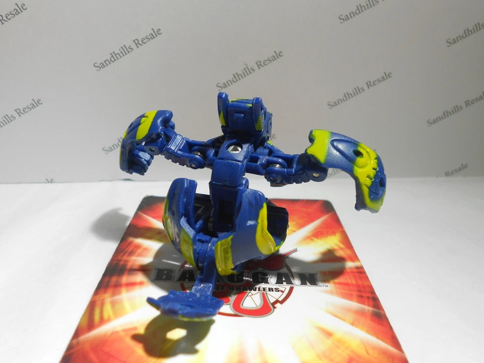 Bakugan Horridian Blue Yellow Mechtanium Surge Baku Cyclone 1020G - Image 4 of 4