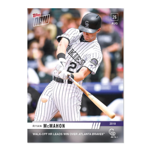 2019 Topps Now 750 Ryan McMahon