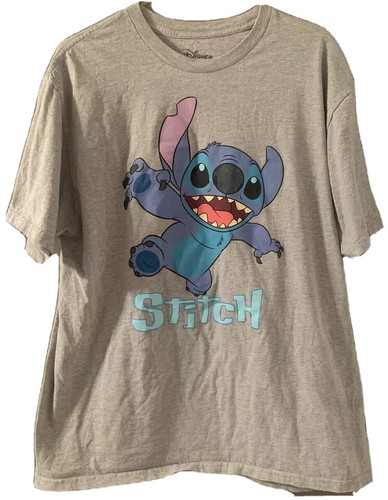 Disney Lilo and Stitch Gray T Shirt 