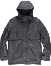 Element Freeman Parka Giacca in Nero Flint