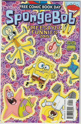   Free Comic Book Day 2015 SpongeBob Freestyle Funnies, United Plankton | TOP Z1