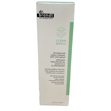 Dr Brandt Clean Biotic pH balanced Yogurt cleanser 3.5oz 105ml New in Box