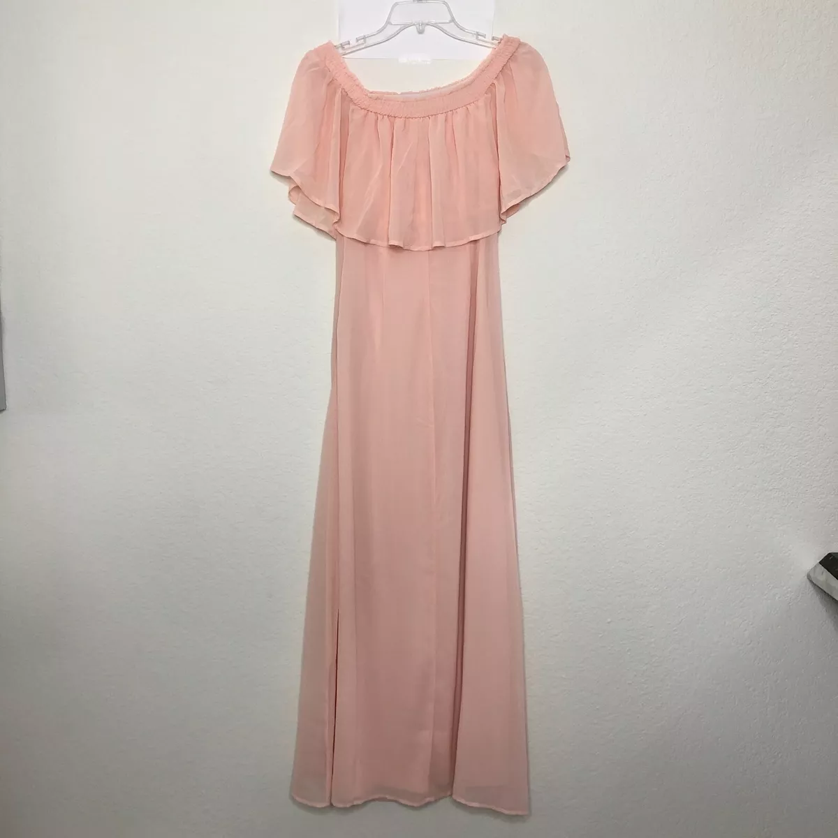 Venus pink cheap ruffle dress