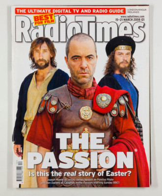JAMES NESBITT DONALD SUTHERLAND JASON ISAACS Radio Times magazine 15 March 2008