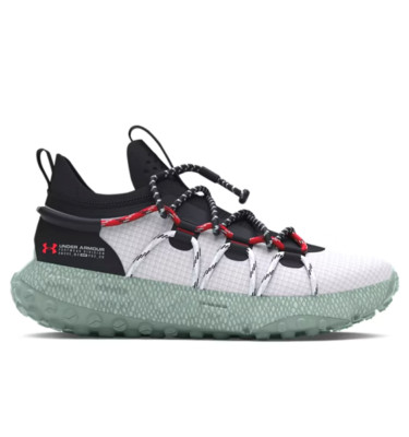 Under Armour Fat Tire Summit White Black Red Chunky 3022946-100 Mens Size 9 UNDER ARMOUR UA.HOVR SUMMIT FT FAT TIRE MICHELIN BLACK HALO  main image 2