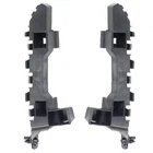 NEW For Honda Accord 2018-21 Front Bumper Fender Brackets Support Beam2PC Black