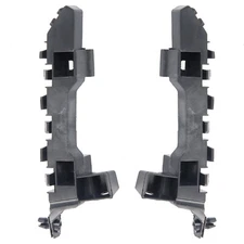 NEW For Honda Accord 2018-21 Front Bumper Fender Brackets Support Beam 2PC Black