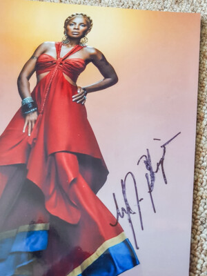 Mary J. Blige - Original Inperson Autogramm 