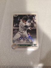 2022 Topps Pro Debut, Cal Conley, PD-195, Auto, green jackets