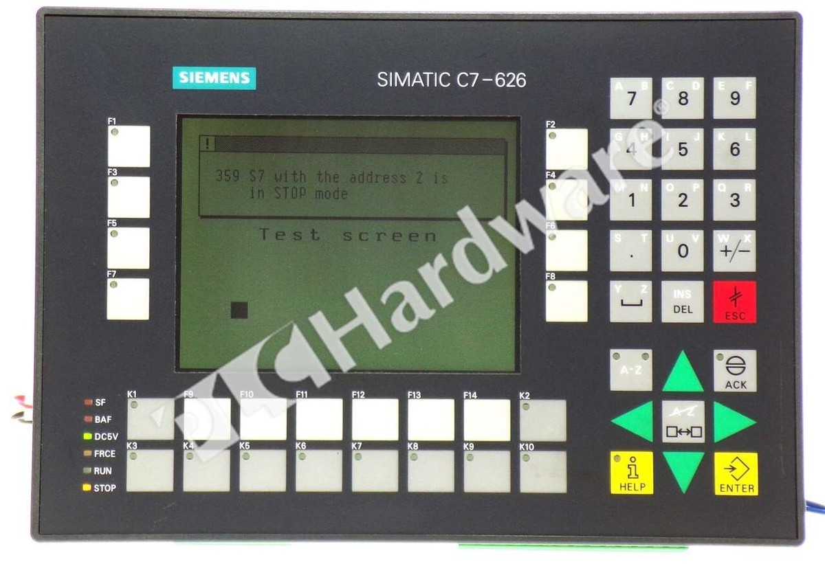 Siemens 6ES7626-2DG04-0AE3 6ES7 626-2DG04-0AE3 SIMATIC C7-626/P DP