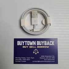 USB-A To 8-Pin Charging & Data Cable 1m 3.2ft For iPhone, iPad, Airpods & More